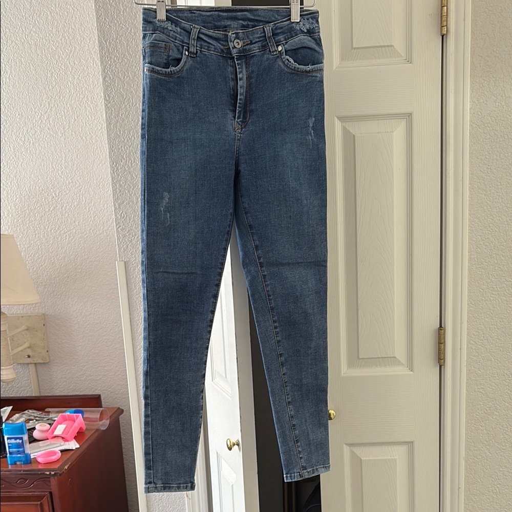 Just Cavalli Blue Skinny Jeans